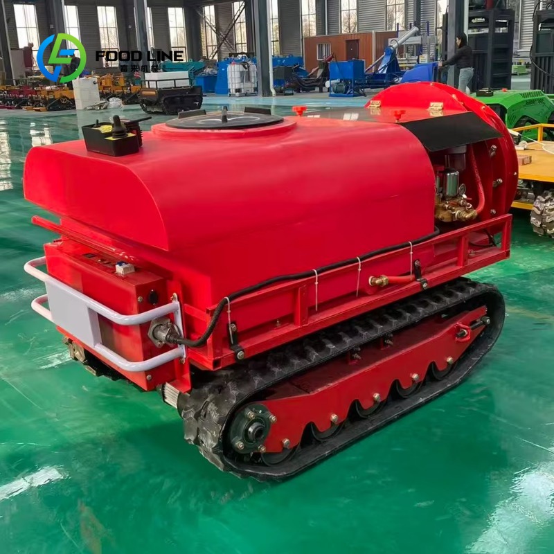 Agriculture Farming Robot - Customized Self Propelled Crawler Sprayer Remote