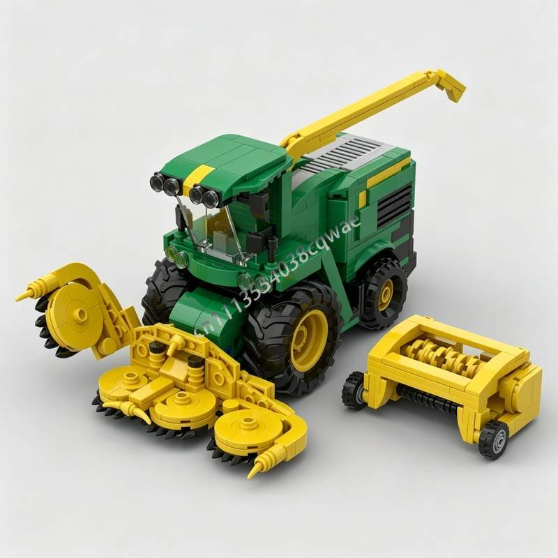 Agriculture Farming Education - 659PCS Farm Harvester Machine MOC Model