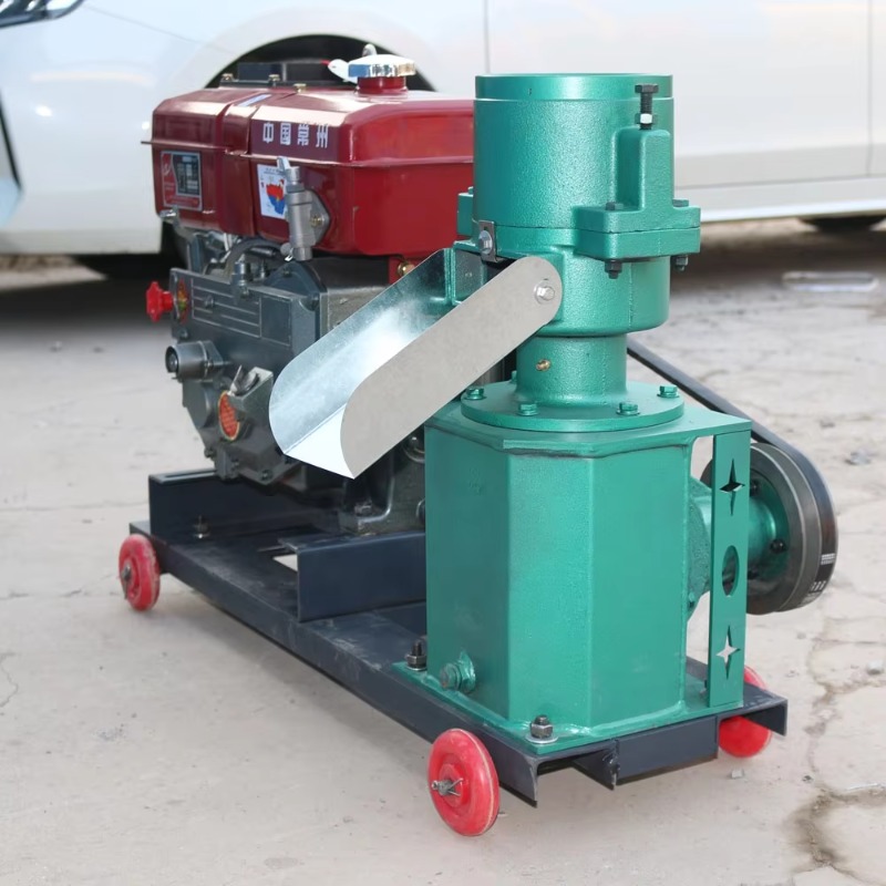 Wood Pellet Making Machine - New Metal Feed Pellet Machine Engine-Powered