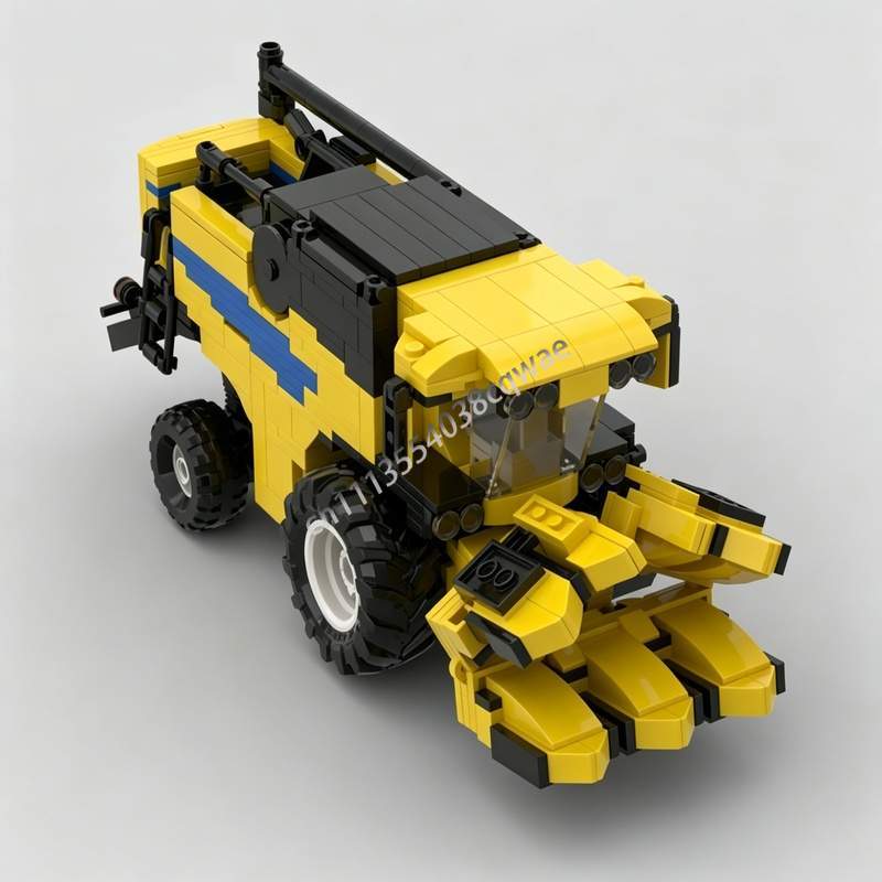 Agriculture Farming Education - 690PCS Combine Harvester Agricultural Machine Model