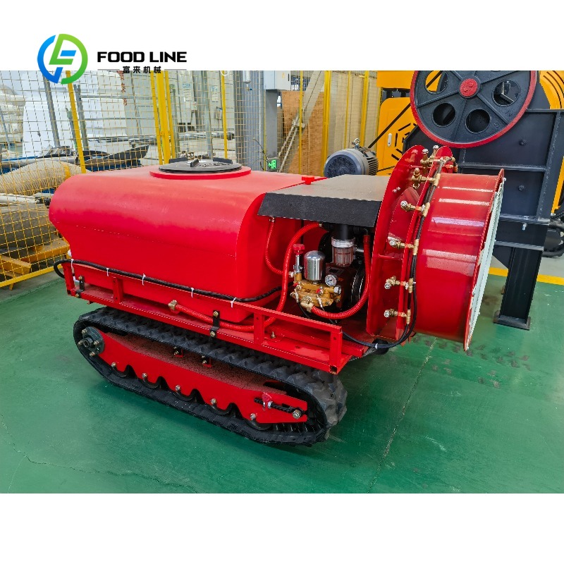 Agriculture Farming Robot - Orchard Sprayer Self Propelled Crawler Remote