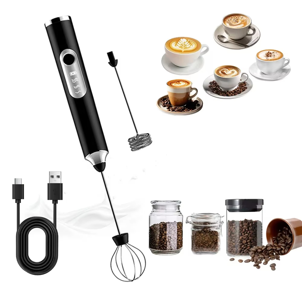 Rice Thresher Machine - 1 Electric Milk Frother, Dual Stick
