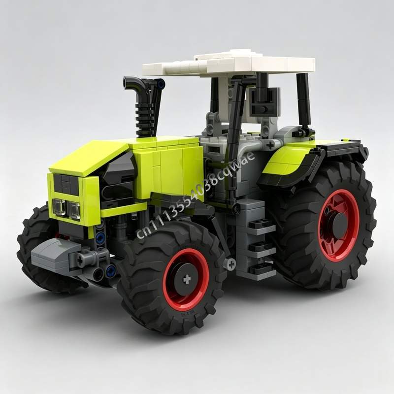 Agriculture Farming Education - 658PCS Technic Farm Tractor Model MOC