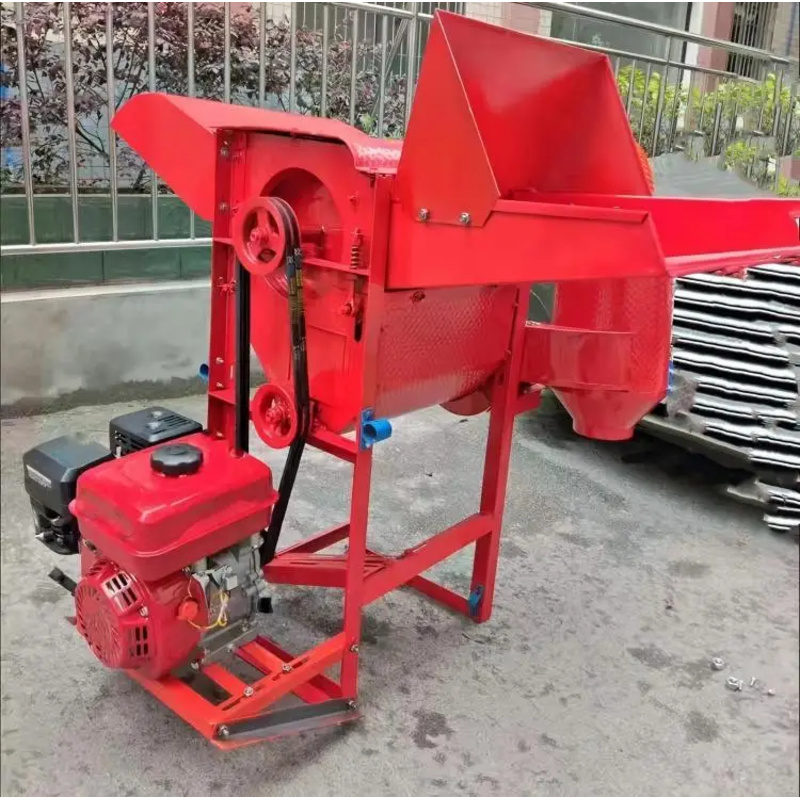 Portable Rice Wheat Beans Mill - Rice Thresher Machine ulasan dan harga