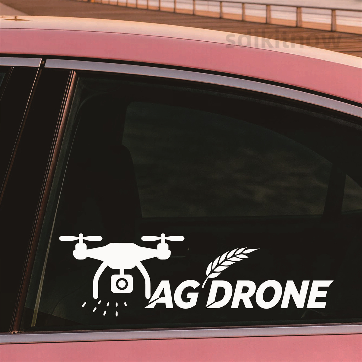 AG DRONE Farm Spraying Vinyl C - Agriculture Farming Words ulasan dan harga