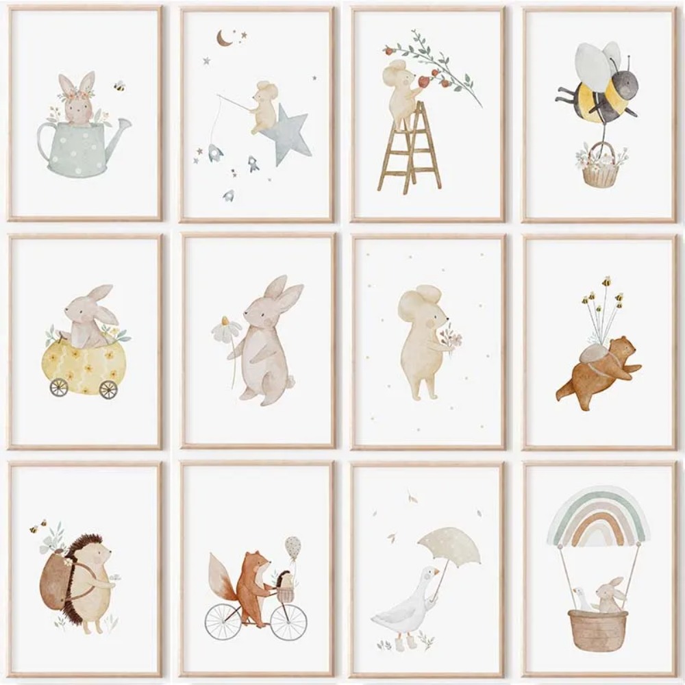 Frameless Boho Cartoon Farm Ar - Agriculture Vertical Farming ulasan dan harga