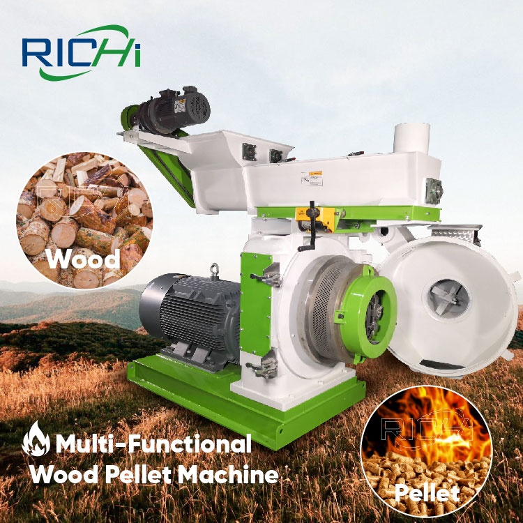 ATV&UTVRICHI 600-800kg/h Wood  - Wood Pellet Making Machine ulasan dan harga