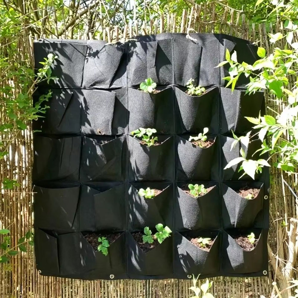 Multi-pocket Green Vertical Ha - Agriculture Vertical Farming ulasan dan harga