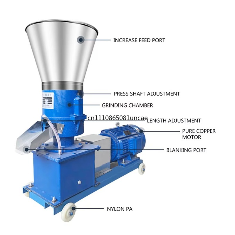 100-150kg/h Pellet Machine Ani - Wood Pellet Making Machine ulasan dan harga