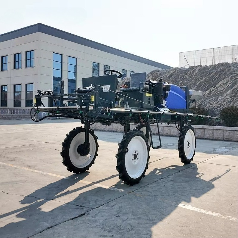 Four Wheel Spraying Machine Hi - Agriculture Farming Robot ulasan dan harga