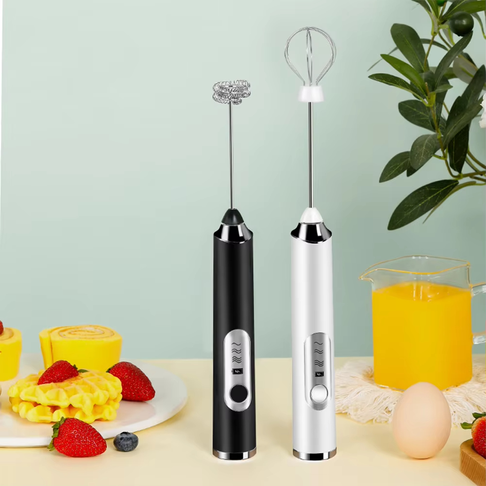 1 Electric Milk Frother, Dual  - Rice Thresher Machine ulasan dan harga