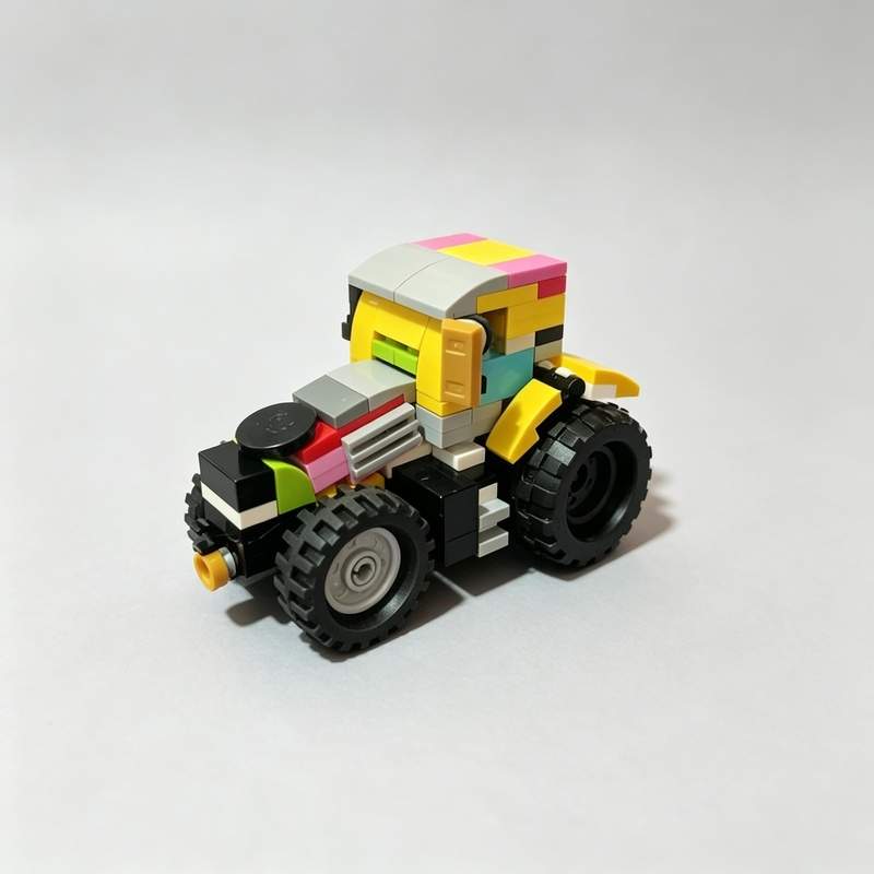 186PCS Farm Tractor MOC Buildi - Agriculture Farming Education ulasan dan harga