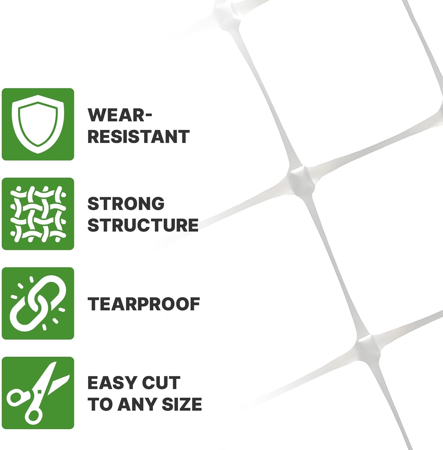 Plastic Trellis Netting 4x100f - Agriculture Vertical Farming ulasan dan harga
