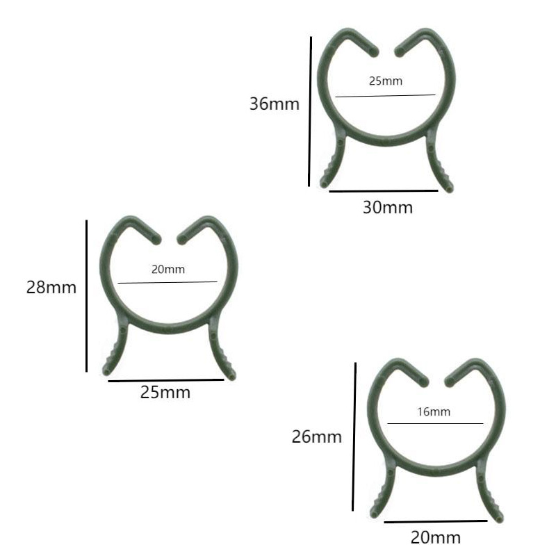 50/100pcs Garden Plant Clips V - Agriculture Vertical Farming ulasan dan harga